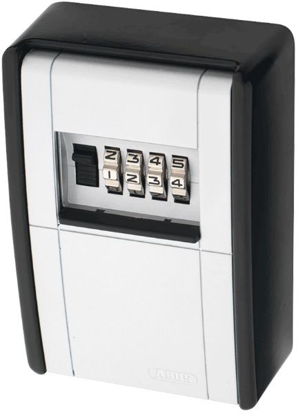 KeyGarage Schlüsselsafes für Wandmontage schwarz/grau Abus 787 mit Zahlenschloss - Schlüsselzubehör