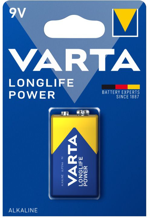 VARTA Batterie High Energy 6LR61E / 9V E-Block - Elektrozubehör