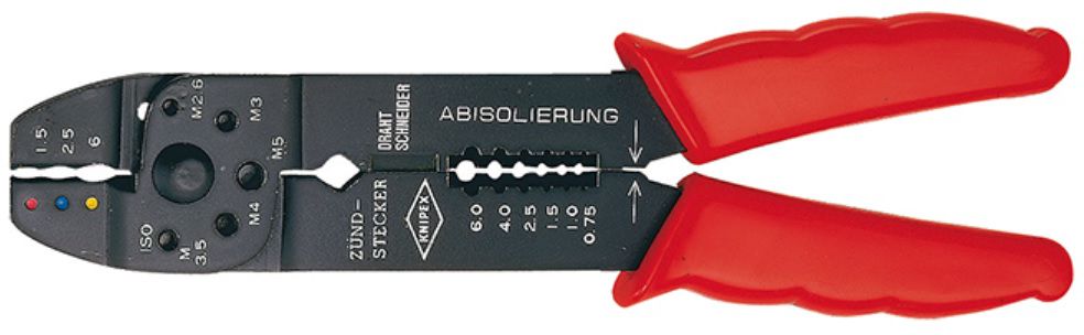 KNIPEX Kabelschuhzange Typ 9721, L= 215mm - Zangen, Schneiden