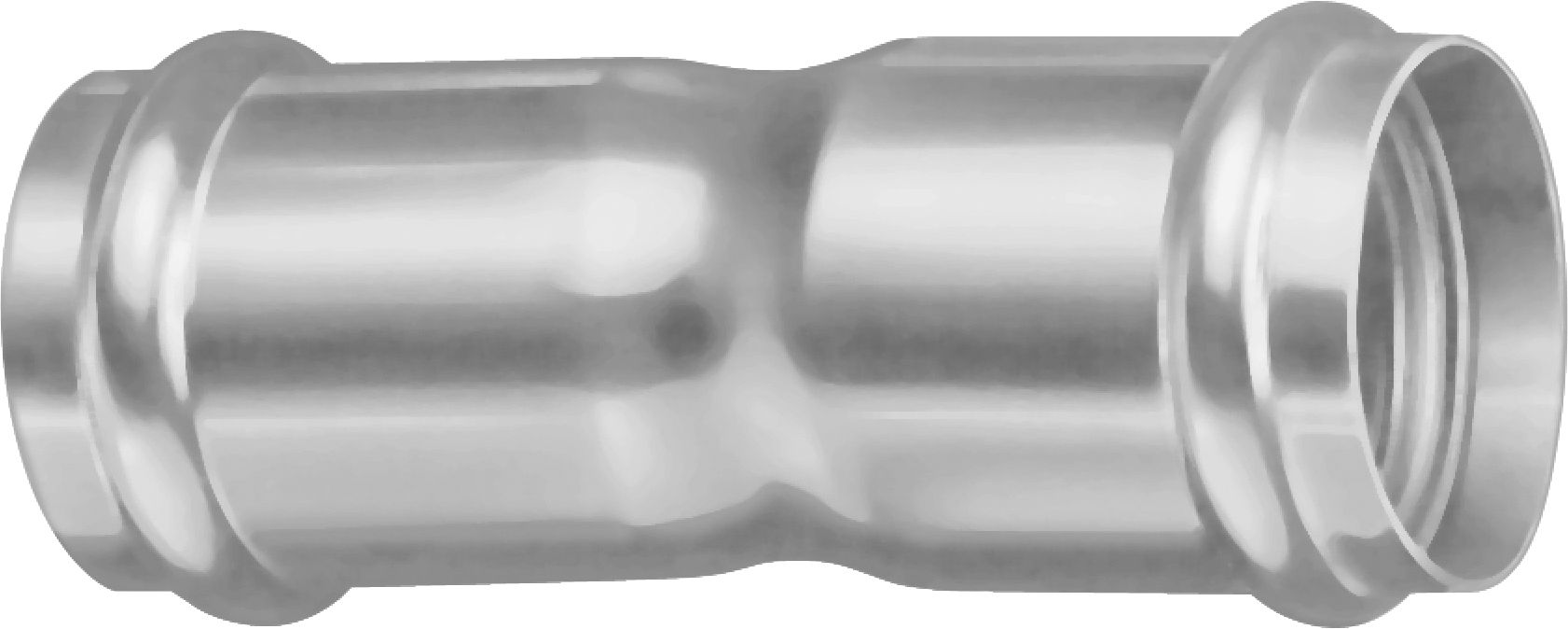 PE Kabelschutz Doppelmuffe NW: 214/195mm KRDM - Kabelschutz Formstücke spezial