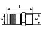 Rohrkonturmodul mit AG 20-1/2" aus Edelstahl 762 101 238 - GF I-Fit Formstücke + Werkzeuge