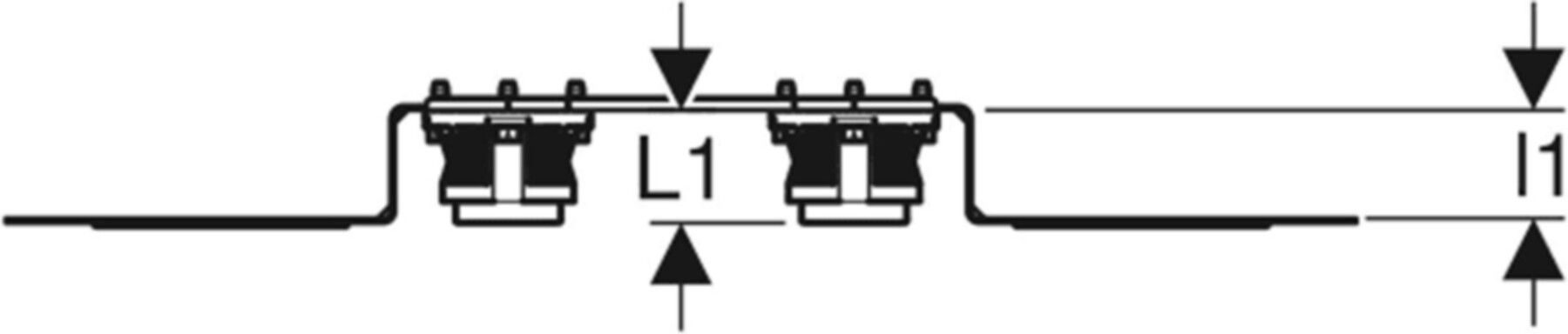 Dose 90° 20mm-1/2" 651.790.00.3 vormontiert 153mm - Geberit-Push Fit-Formstücke