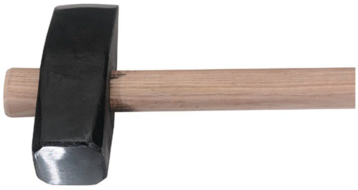 Steinspalthammer 5.0kg, L= 900mm, m. Eschenschlüfstiel - Bauwerkzeuge