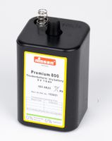 Blockbatterie Nissen PREMIUM 800 6 V, 9 Ah - Elektrozubehör
