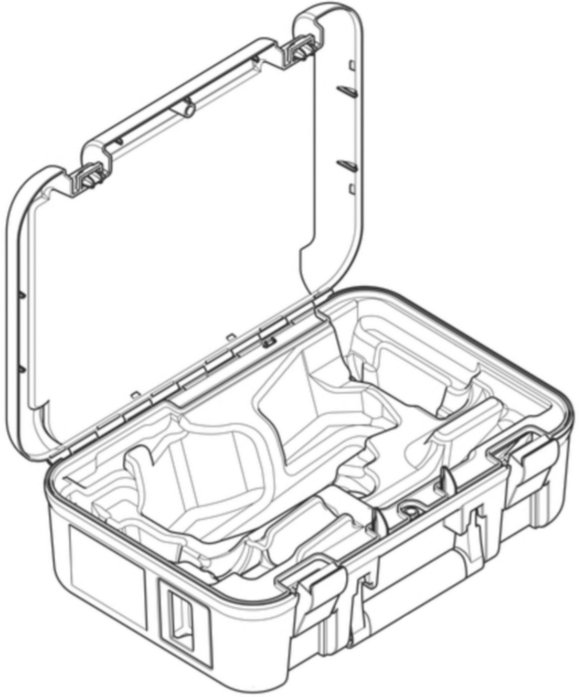 Koffer leer für Mepla Pressschlingen (2) 691.133.00.1 zu Pressschlingen 63/75mm - Geberit Werkzeuge und Zubehör