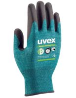 UVEX Schutzhandschuhe Bamboo TwinFlex D xg Gr. 6, grün/schwarz, Art. 60090 - Arbeitsschutz