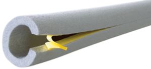 DG-A-Schlauch selbstklebend grau à 2m Dämmschicht 13mm 35mm TL 35/13-DG-A - Tubolit