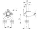 Armaturenanschluss iFit Doppelt H 44 16/20-1/2" 762 101 261 (762 101 022) - GF I-Fit Formstücke + Werkzeuge
