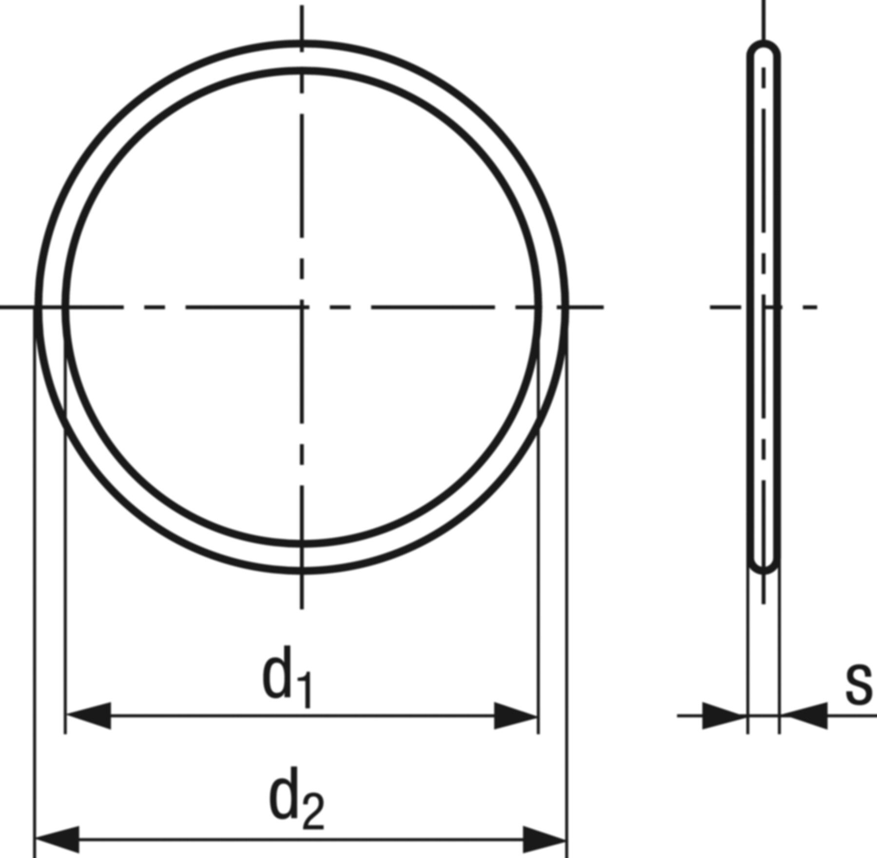 O-Ring R-Norm nach DIN3771 Gummi NBR R-5a 6.4 /1.9 - Dichtungsmaterial