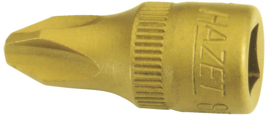 HAZET Schraubendreher-Einsatz, Philips 8506-PH3, 1/4", L: 28mm, D: 12mm - Steck- und Drehmomentschlüssel