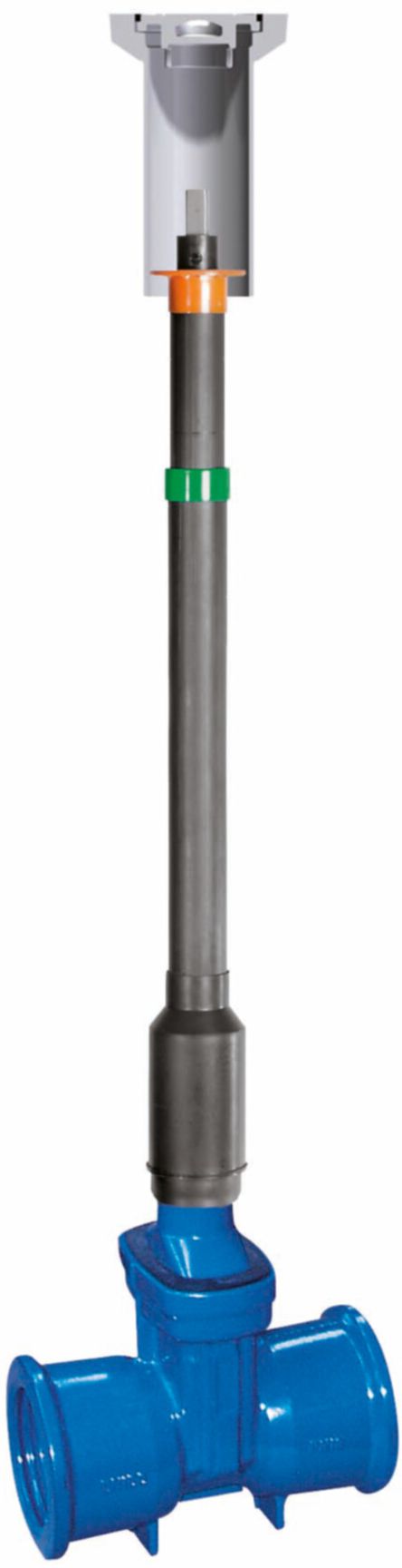 Teleskop-Einbaugarnitur Fig. 6895 L0 DN 65 GT 0,86 - 0,99m - Von Roll Armaturen