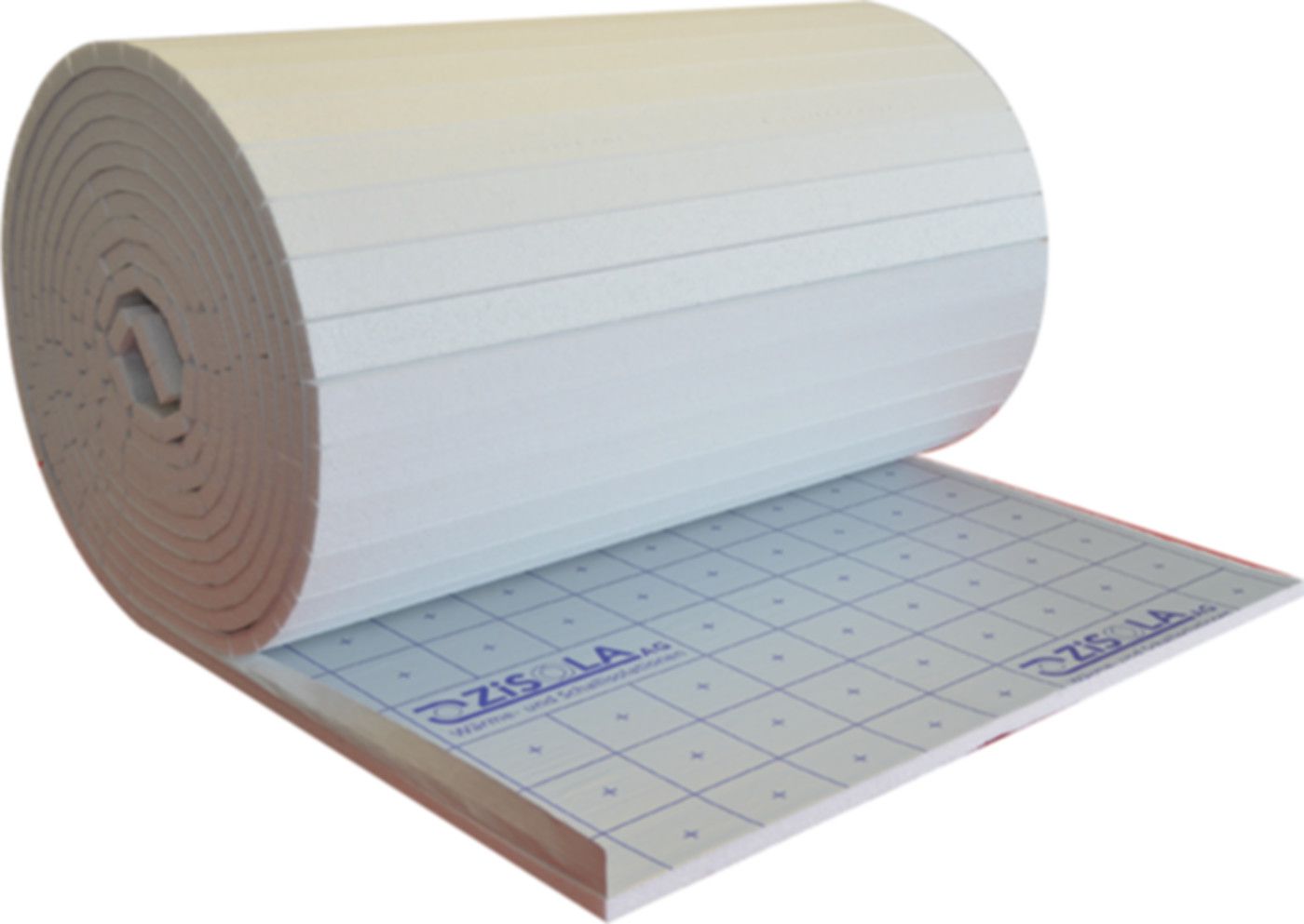 Trittschalldämmpl Roll EPS-T Alukraft-PE Rolle à 12 m2 1000 mm 22/20 mm - Bodenisolationen