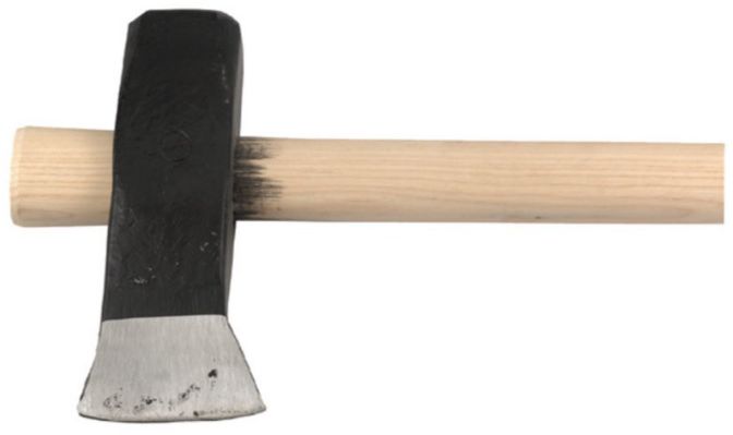 Holzspalthammer 3.5kg, L= 850mm, m. Eschenstiel - Bauwerkzeuge