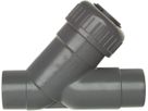 Schrägsitz - RV EPDM m/Stutzen 25 mm 161 303 007 - GF Hart PVC-U Formstücke