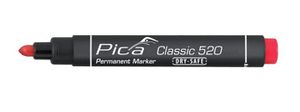 Pica Permanentmarker Keilspitze Classic 521 rot, 2-6mm, wasserfest - Auszeichnen