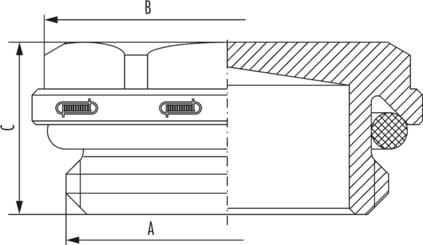 Reduzierstück vern. m/O-Ring 1" x 1/2" 2 550 1012 01 - Heimeier Programm