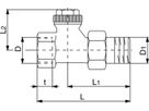 Rücklaufverschraubung Durchgang Typ Combi 3 3/8" 109 04 61 - Oventrop Programm