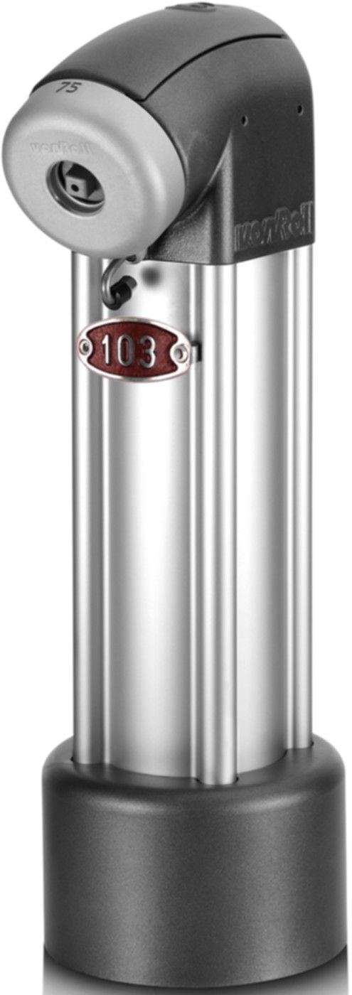 Oberteil Von Roll hytec Fig. 5601 Abgang 1 x 75 Storz rot - Von Roll Hydranten hytec