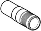 Übergang 16mm-15mm 650.692.00.1 auf Mapress, mit Einschub-und Steckende - Geberit-Push Fit-Formstücke