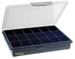 RAACO Sortimentskoffer, Assorter 6-7 7 feste Einteilungen, 32x175x143mm - Werkzeugkoffer,Sortimentskoffer,Behälter