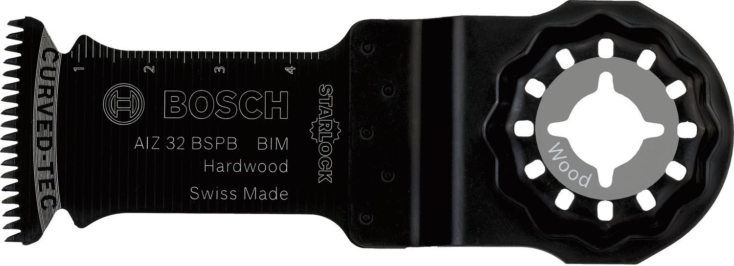 Tauchsägeblatt AIZ 32 BSPB für Hartholz 32/40mm, BIM, Starlock, 2 608 661 645 - Bosch Maschinenzubehör