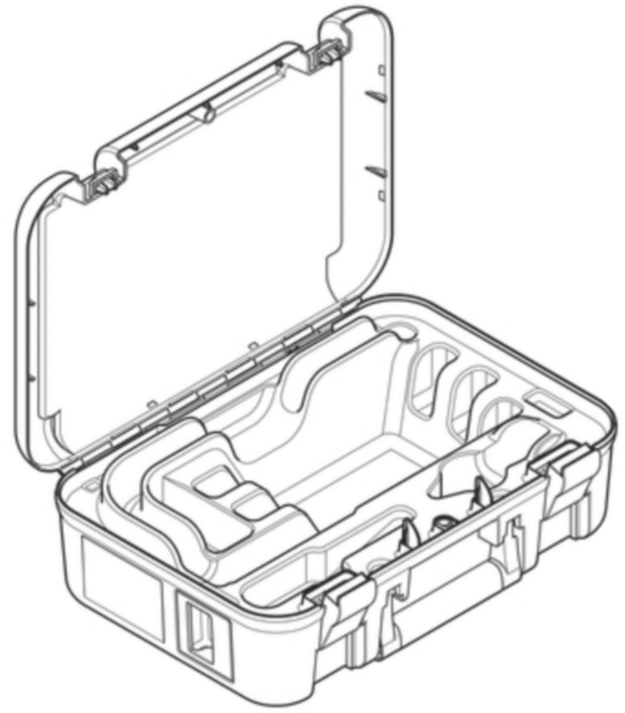 Koffer leer für Mepla Handpresswerkzeug 691.144.00.1 - Geberit Werkzeuge und Zubehör