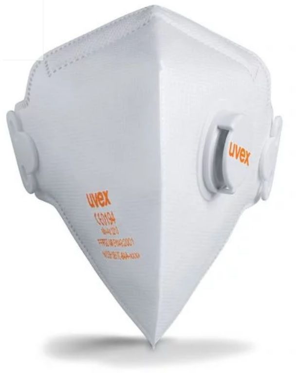 UVEX Atemschutz-Halbmaske silv-Air classic 3210 FFP2, mit Ventil Pkt à 15 Stk., 8763210 - Arbeitsschutz