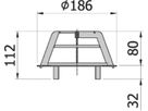 Laubfang (Kiesfang) Edelstahl/Kunststoff inkl. Adapter 77560 - ACO Passavant Entwässerungstechnik