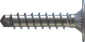 Haftenschrauben , i-6rd. , sperrverzahnung Inox A2 4,9 x 24 mm , kurze Bohrspitze , mit Bit - Bossard Schrauben