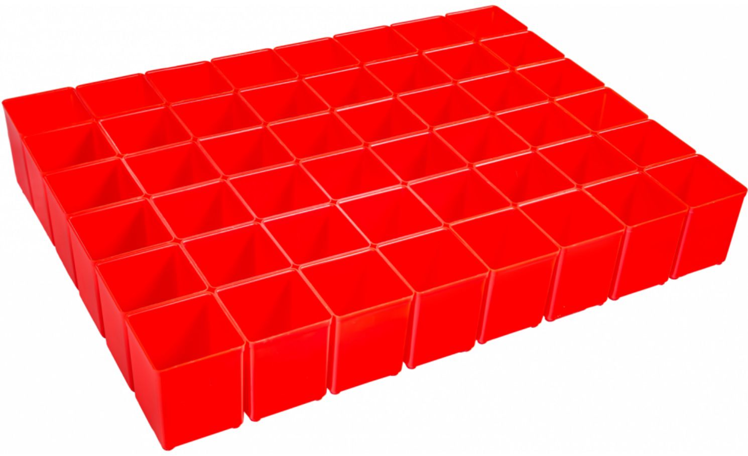 Insetbox A3 rot 48 St. 6000001817 - Werkzeugkoffer,Sortimentskoffer,Behälter