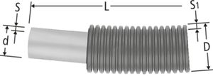 Flowpress-Rohr formstabil 87150.21 in Schutzrohr Rollen à 50 m 16x2.2mm - Nussbaum Optiflex-Rohre und Formstücke