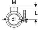 Befestigungs-Set Verteiler gerade 25-30mm/M10 653.490.00.1 - Geberit-Push Fit-Formstücke