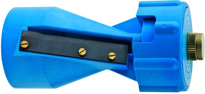 Anschrägglocke blau 14080 d 20-63mm - Plasson-Steckfittinge