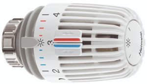 Thermostatkopf K Standard 6000-00.500 Sollwertbereich 6°-28°C, Merkzahl 1-5 - Heimeier Programm