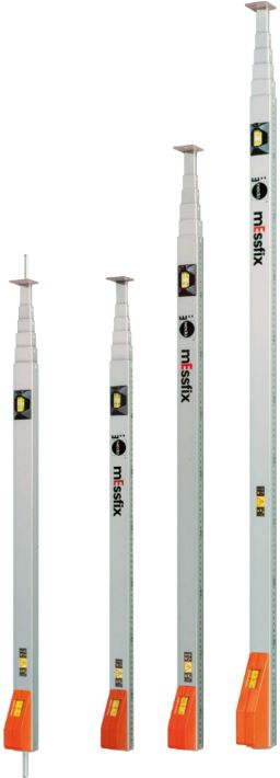 NEDO Messfix Compact (Rund), mit Etui 60 - 304cm, mm/cm-Teilung, Art.380/3m - Winkelmessen