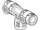T-Stück 25mm-1/2"-20mm 620.382.00.1 mit MasterFix - Geberit FlowFit-Rohre/Formstücke