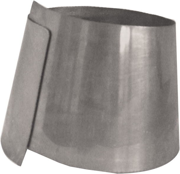 Kragen zu Einfassungen 60 mm 302 - Zink Spenglereihalbfabrikate
