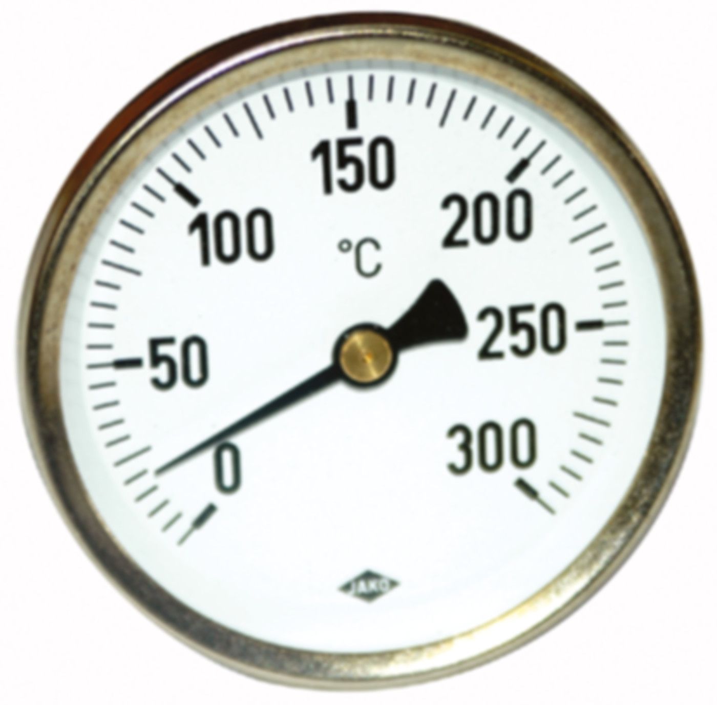 Rauchgasthermometer d 80 mm L= 135 mm 0000000000 o/Hülse m/Magnet 50-500°C - Rauchrohrsystem Zubehör