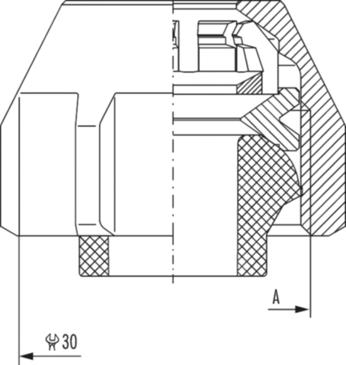 Klemmverschraubung MKV-M G 3/4"-13-15 mm Set à 2 Verschraubungen 2 855 0002 01 - Hummel Programm