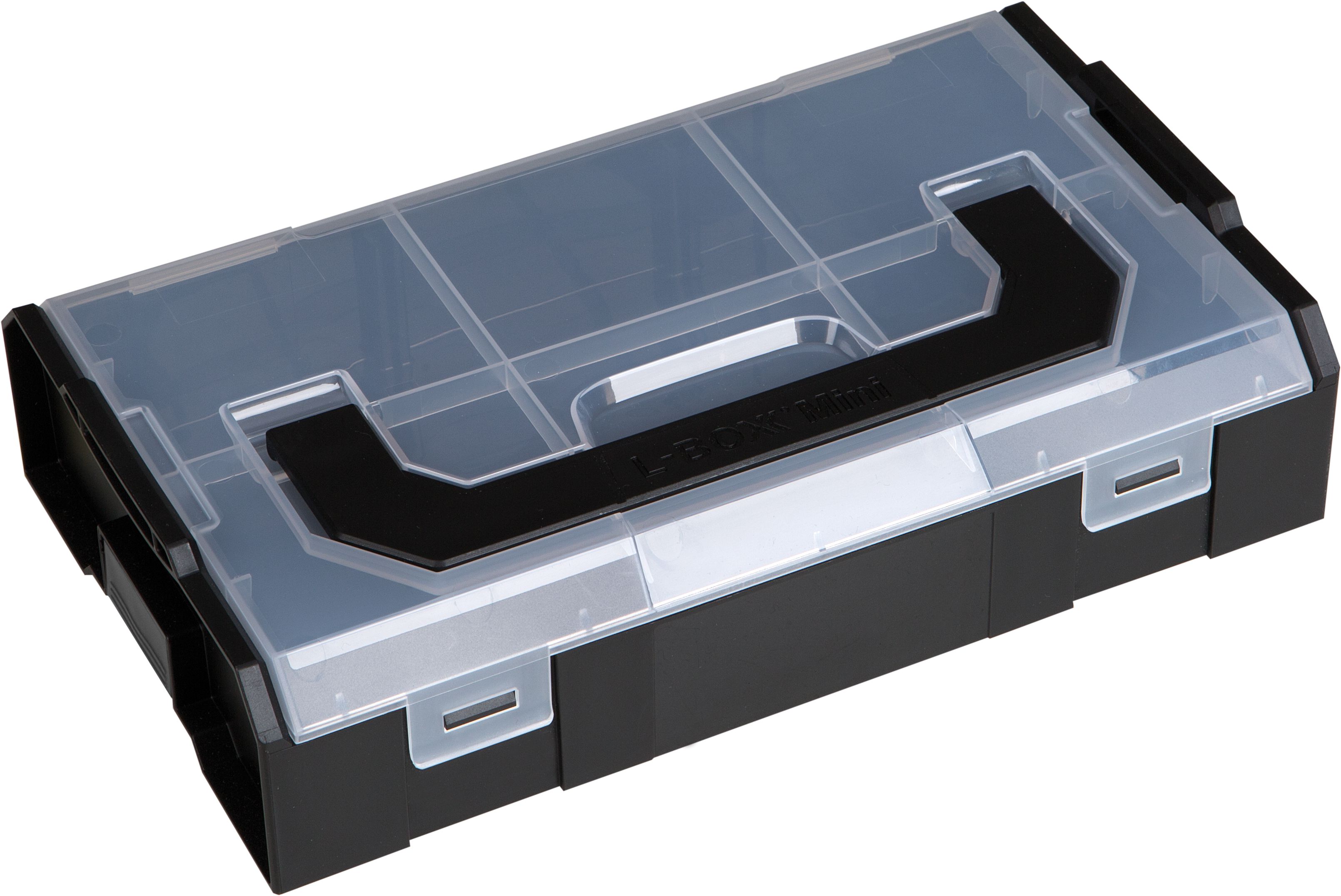 L-BOXX Mini transparenter Deckel BSS Volumen 1.5Liter b260 x t156 x h63, 6100000324 - Werkzeugkoffer,Sortimentskoffer,Behälter