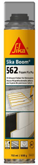 Sika Boom-562 Foam Fix Plus PU-Schaum Kleber für Dämmplatten, Dose à 750ml - Dichten
