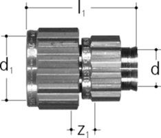 Reduktion d 16-12 5486.050 - JRG Sanipex-Rohre und Formstücke