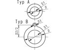 Flachdichtung z/Bundbuchsen 75 mm 748 400 312 - GF Hart PVC-U Formstücke