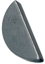 Scheibenfedern (Woodruff) Stahl 60 BN873 DIN6888 10x13 - Bossard Schrauben
