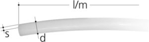 Sanipex-Rohr weiss ohne Schutzrohr 12mm Rollen à 100m 5707.012 - JRG Sanipex-Rohre und Formstücke