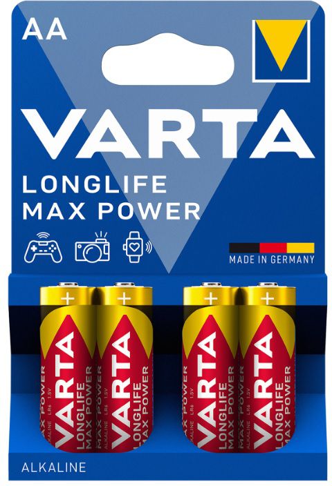 VARTA Batterie Max Tech Mignon AA / LR06 - Elektrozubehör