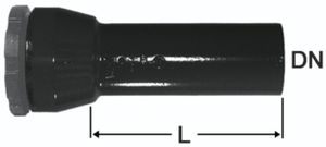 SM-Einbaurohr Fig. 2389 DN 100 L= 300 mm - Von Roll Schraubmuffenformstücke