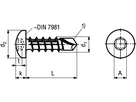 Lins-Bohrs I-8kt ecosyn®-drill vzb BN11904 DIN7504 4,8x32/S2 - Bossard Schrauben