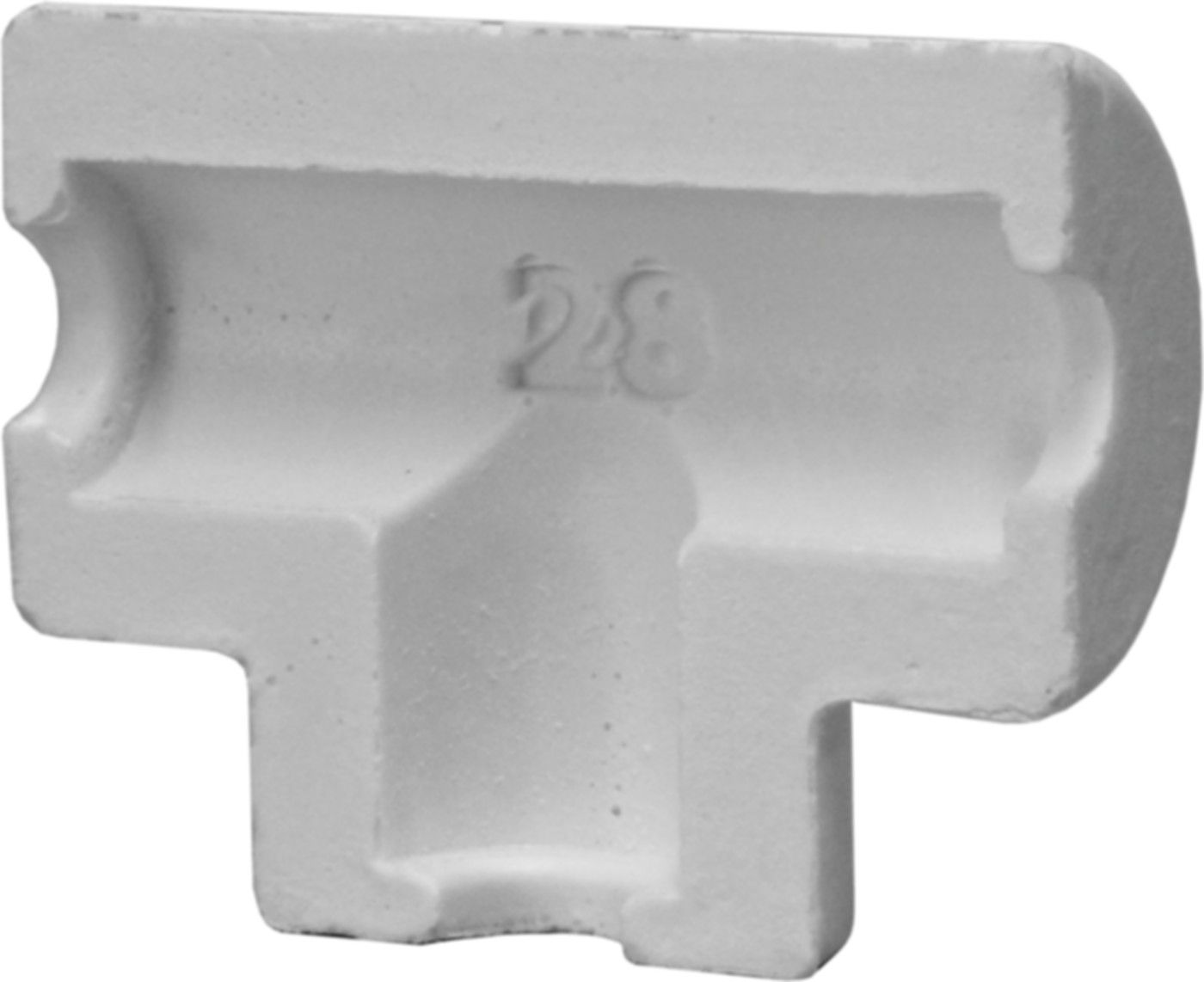 PU-Hart T-Abzweiger 30 mm d 42mm - PIR-Schalen