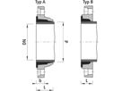 Zweikammer-Flansch für Stahlrohre 7130 PN 16 DN 200 / AD 216mm - Hawle Flanschformstücke